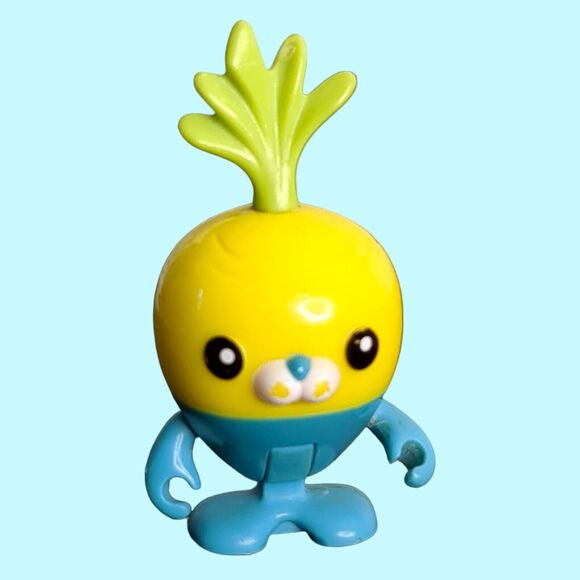 Octonauts figures Dashi & Tunip, Pod Vehicle, Purple Clam Shell 2010-2011 - Picture 8 of 16